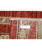 Shaal 9'10'' X 13'7'' Hand-Knotted Wool Rug 9'10'' x 13'7'' (295 X 408) / Red / Red