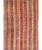 Shaal 9'10'' X 13'7'' Hand-Knotted Wool Rug 9'10'' x 13'7'' (295 X 408) / Red / Red