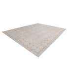 Serenity 9'11'' X 14'2'' Hand-Knotted Wool Rug 9'11'' x 14'2'' (298 X 425) / Brown / Lilac