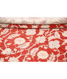 Ziegler 9'11'' X 13'7'' Hand-Knotted Wool Rug 9'11'' x 13'7'' (298 X 408) / Red / Ivory