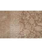 Kashan 9'5'' X 13'3'' Hand-Knotted Wool Rug 9'5'' x 13'3'' (283 X 398) / Brown / Red