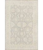 Hand Knotted Serenity Wool Rug - 6'0'' x 9'2'' 6' 0" X 9' 2" ( 183 X 279 ) / Grey / Ivory