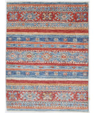 Hand Knotted Khurjeen Wool Rug - 2'1'' x 2'10'' 2' 1" X 2' 10" ( 64 X 86 ) / Multi / Multi