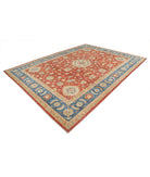 Ziegler 8'10'' X 11'10'' Hand-Knotted Wool Rug 8'10'' x 11'10'' (265 X 355) / Blue / Red