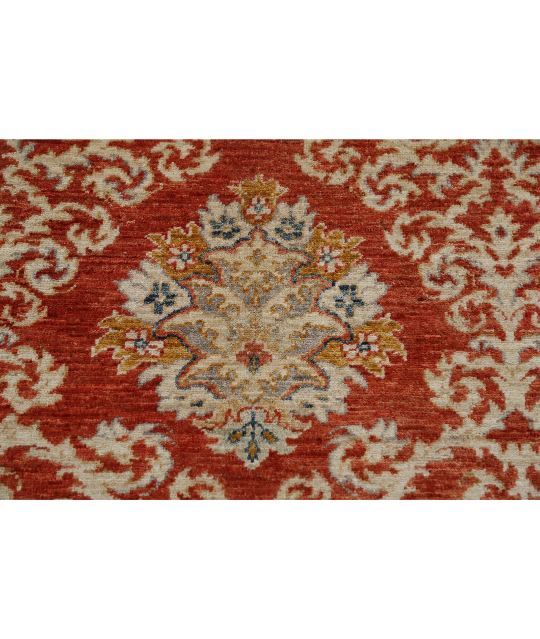 Artemix 8'2'' X 10'1'' Hand-Knotted Wool Rug 8'2'' x 10'1'' (245 X 303) / Red / Red