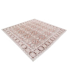 Serenity 7'10'' X 7'10'' Hand-Knotted Wool Rug 7'10'' x 7'10'' (235 X 235) / Brown / Brown