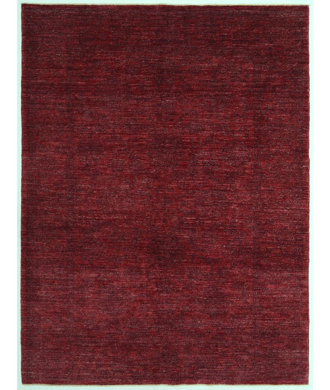 Hand Knotted Ziegler Wool Rug - 5'8'' x 7'6'' 5' 8" X 7' 6" ( 173 X 229 ) / Red / Blue