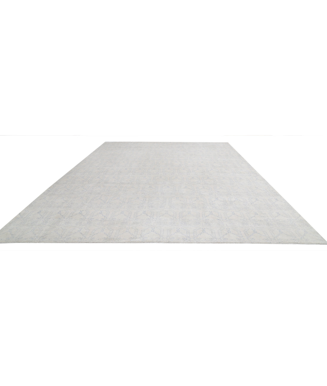 Artemix 12'11'' X 17'2'' Hand-Knotted Wool Rug 12'11'' x 17'2'' (388 X 515) / Ivory / Blue
