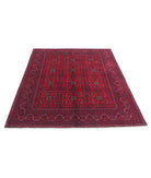 Afghan 4'10'' X 6'0'' Hand-Knotted Wool Rug 4'10'' x 6'0'' (145 X 180) / Red / Red