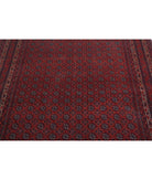 Afghan 4'0'' X 6'3'' Hand-Knotted Wool Rug 4'0'' x 6'3'' (120 X 188) / Red / Red