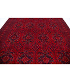 Afghan 9'10'' X 12'8'' Hand-Knotted Wool Rug 9'10'' x 12'8'' (295 X 380) / Red / Red