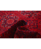 Afghan 9'10'' X 12'8'' Hand-Knotted Wool Rug 9'10'' x 12'8'' (295 X 380) / Red / Red