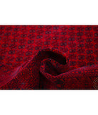 Afghan 6'5'' X 9'5'' Hand-Knotted Wool Rug 6'5'' x 9'5'' (193 X 283) / Red / Red