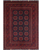 Afghan 4'1'' X 6'7'' Hand-Knotted Wool Rug 4'1'' x 6'7'' (123 X 198) / Red / N/A