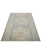 Ariana 3' 11" X 15' 9" Hand-Knotted Wool Rug 3' 11" X 15' 9" (119 X 480) / Blue / Beige