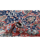 Ariana 8'6'' X 11'7'' Hand-Knotted Wool Rug 8'6'' x 11'7'' (255 X 348) / Blue / Red