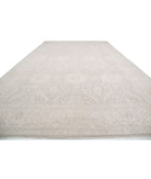 Ariana 13'8'' X 21'3'' Hand-Knotted Wool Rug 13'8'' x 21'3'' (410 X 638) / Grey / Ivory