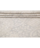 Ariana 13'8'' X 21'3'' Hand-Knotted Wool Rug 13'8'' x 21'3'' (410 X 638) / Grey / Ivory