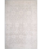 Ariana 13'8'' X 21'3'' Hand-Knotted Wool Rug 13'8'' x 21'3'' (410 X 638) / Grey / Ivory