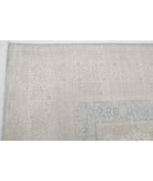 Mamluk 12'8'' X 17'1'' Hand-Knotted Wool Rug 12'8'' x 17'1'' (380 X 513) / Blue / Ivory