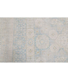 Mamluk 12'8'' X 17'1'' Hand-Knotted Wool Rug 12'8'' x 17'1'' (380 X 513) / Blue / Ivory