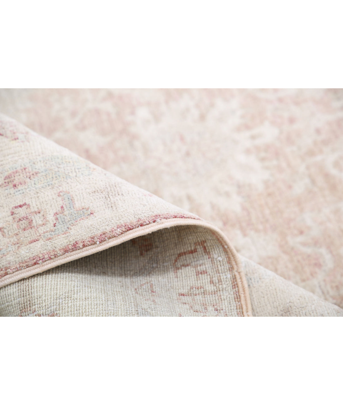 Ariana 8'10'' X 11'8'' Hand-Knotted Wool Rug 8'10'' x 11'8'' (265 X 350) / Brown / Ivory