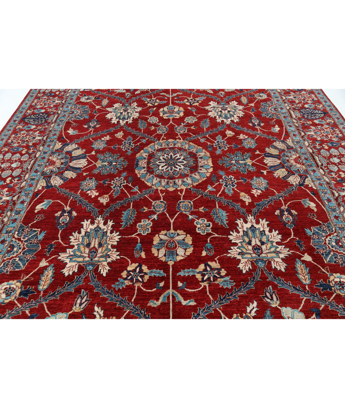 Ariana 9'0'' X 12'0'' Hand-Knotted Wool Rug 9'0'' x 12'0'' (270 X 360) / Red / Red