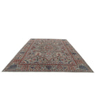 Ariana 10'1'' X 14'0'' Hand-Knotted Wool Rug 10'1'' x 14'0'' (303 X 420) / Grey / Grey