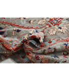 Ariana 10'1'' X 14'0'' Hand-Knotted Wool Rug 10'1'' x 14'0'' (303 X 420) / Grey / Grey