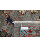 Ariana 10'1'' X 14'0'' Hand-Knotted Wool Rug 10'1'' x 14'0'' (303 X 420) / Grey / Grey