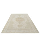 Ariana 6'6'' X 9'6'' Hand-Knotted Wool Rug 6'6'' x 9'6'' (195 X 285) / Ivory / Ivory