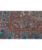 Ariana 7'11'' X 10'0'' Hand-Knotted Wool Rug 7'11'' x 10'0'' (238 X 300) / Grey / Teal
