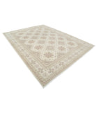 Ariana 9'0'' X 12'0'' Hand-Knotted Wool Rug 9'0'' x 12'0'' (270 X 360) / Ivory / Beige