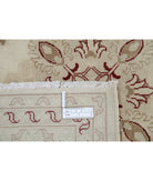 Ariana 9'0'' X 12'0'' Hand-Knotted Wool Rug 9'0'' x 12'0'' (270 X 360) / Ivory / Beige