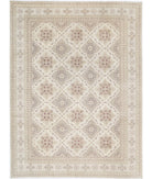Ariana 9'0'' X 12'0'' Hand-Knotted Wool Rug 9'0'' x 12'0'' (270 X 360) / Ivory / Beige
