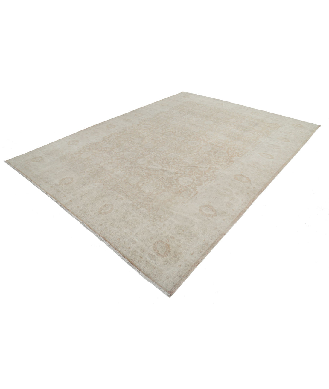 Ariana 8'0'' X 10'10'' Hand-Knotted Wool Rug 8'0'' x 10'10'' (240 X 325) / Taupe / Ivory