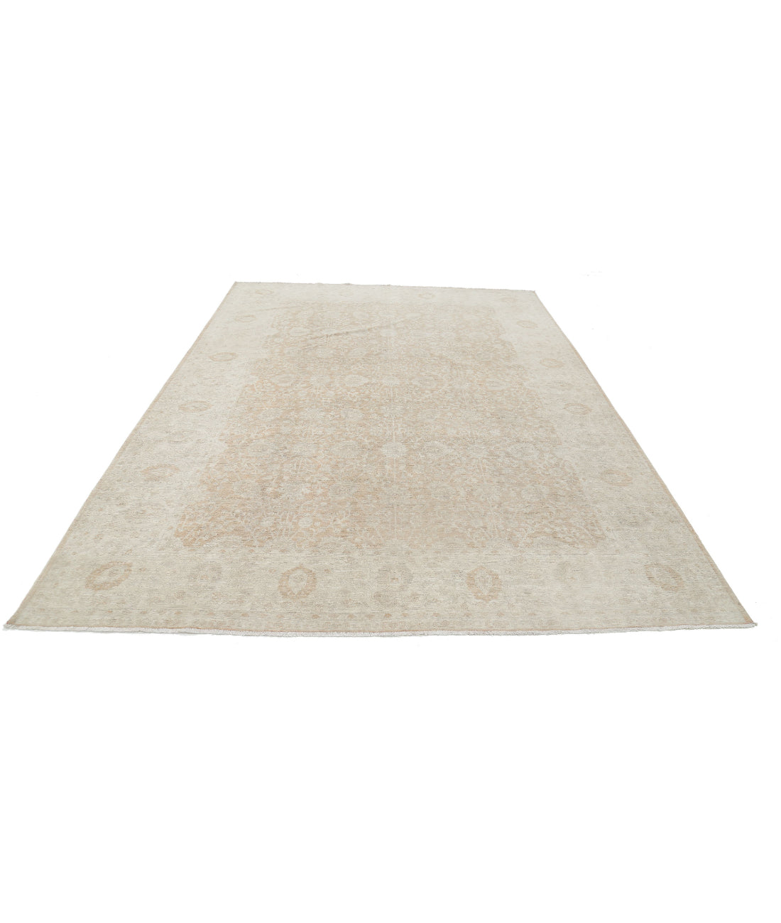 Ariana 8'0'' X 10'10'' Hand-Knotted Wool Rug 8'0'' x 10'10'' (240 X 325) / Taupe / Ivory