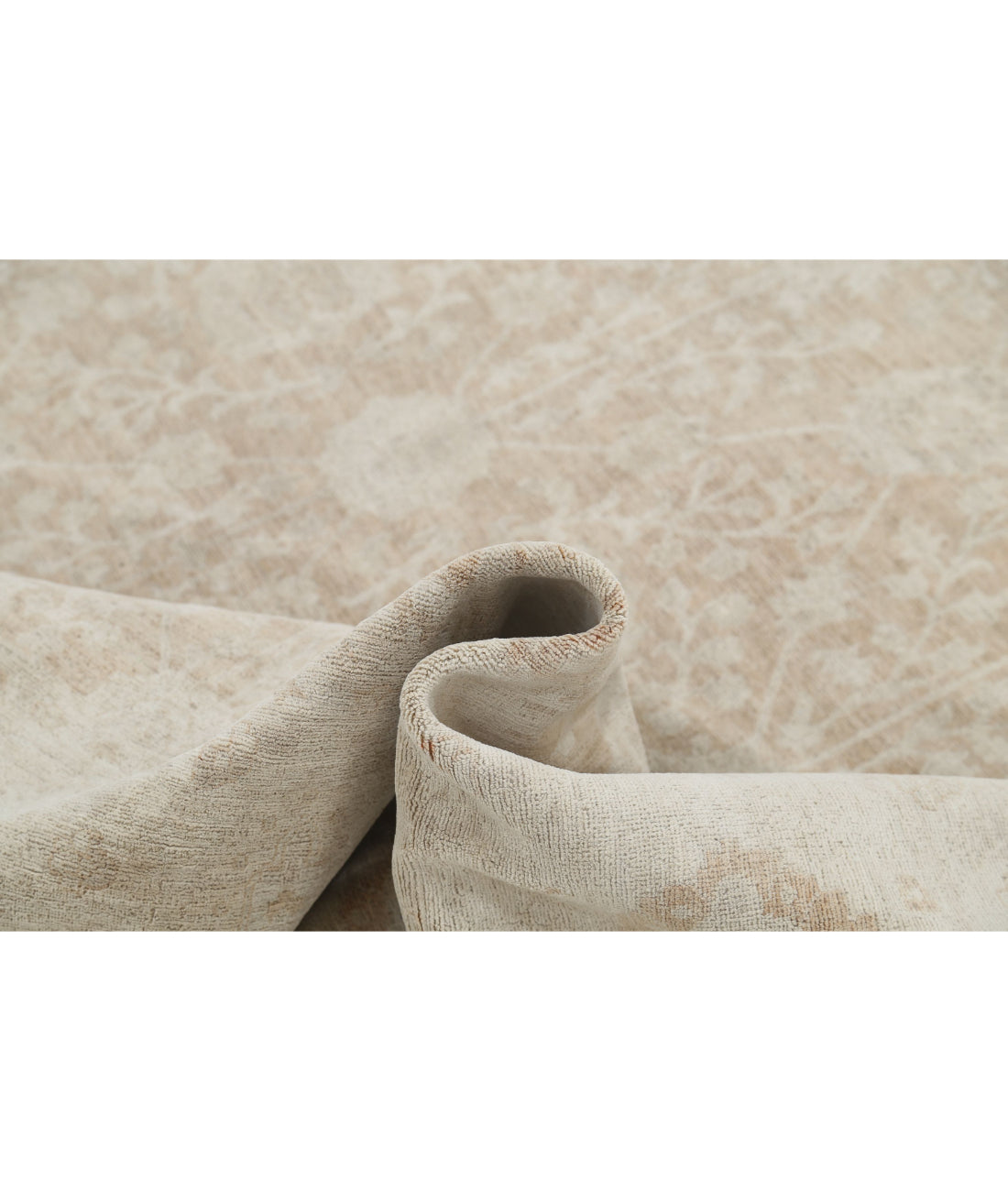 Ariana 8'0'' X 10'10'' Hand-Knotted Wool Rug 8'0'' x 10'10'' (240 X 325) / Taupe / Ivory