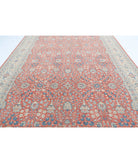 Ariana 9'11'' X 13'5'' Hand-Knotted Wool Rug 9'11'' x 13'5'' (298 X 403) / Pink / Ivory
