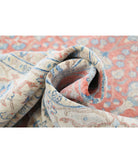 Ariana 9'11'' X 13'5'' Hand-Knotted Wool Rug 9'11'' x 13'5'' (298 X 403) / Pink / Ivory