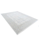 Ariana 9'0'' X 12'0'' Hand-Knotted Wool Rug 9'0'' x 12'0'' (270 X 360) / Ivory / Brown