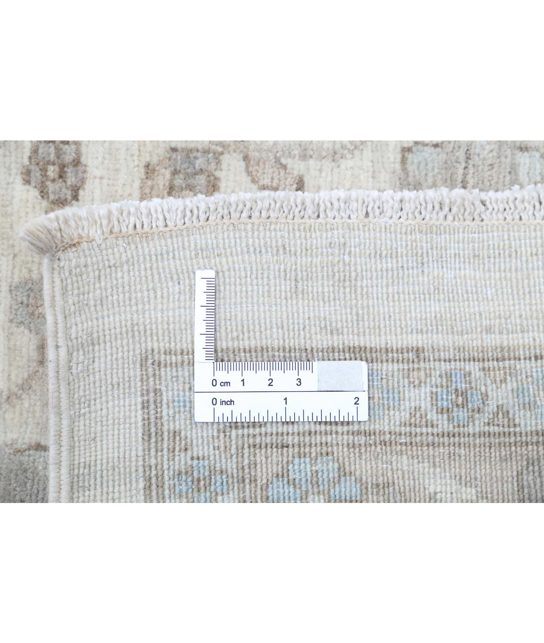 Ariana 9'0'' X 12'0'' Hand-Knotted Wool Rug 9'0'' x 12'0'' (270 X 360) / Ivory / Brown