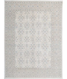 Ariana 9'0'' X 12'0'' Hand-Knotted Wool Rug 9'0'' x 12'0'' (270 X 360) / Ivory / Brown
