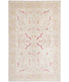 Ariana 5'10'' X 9'2'' Hand-Knotted Wool Rug 5'10'' x 9'2'' (175 X 275) / Brown / Gold