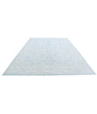 Ariana 9'2'' X 12'4'' Hand-Knotted Wool Rug 9'2'' x 12'4'' (275 X 370) / Blue / Ivory