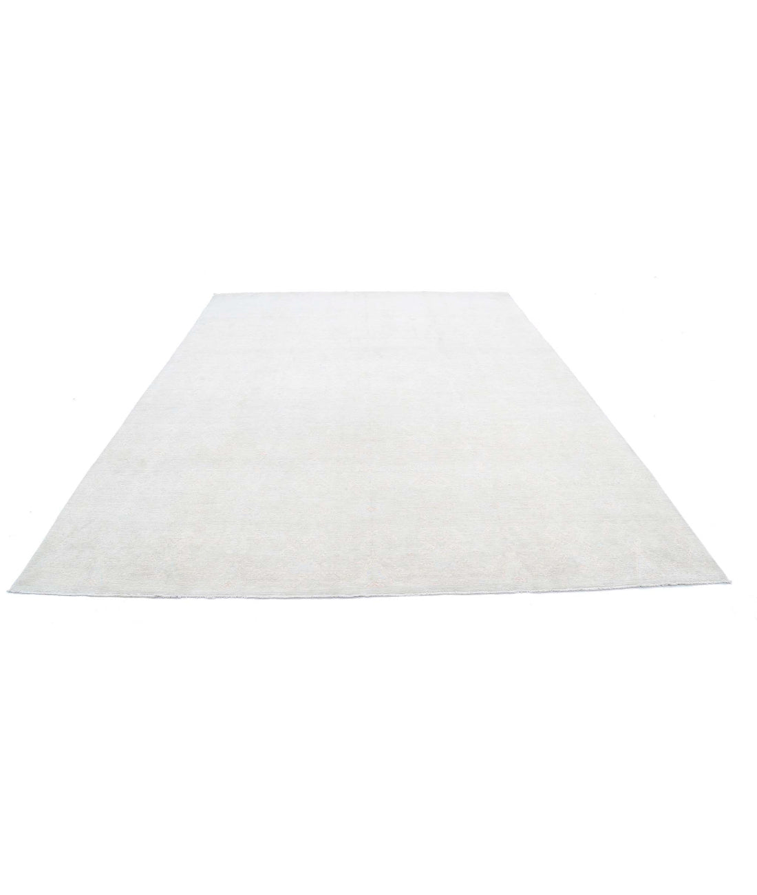 Artemix 8'9'' X 11'11'' Hand-Knotted Wool Rug 8'9'' x 11'11'' (263 X 358) / Ivory / Blue