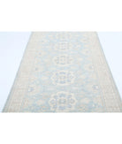 Ariana 3'10'' X 16'8'' Hand-Knotted Wool Rug 3'10'' x 16'8'' (115 X 500) / Teal / Gold