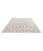 Ariana 8'1'' X 9'7'' Hand-Knotted Wool Rug 8'1'' x 9'7'' (243 X 288) / Brown / Ivory