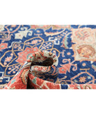 Ariana 6'0'' X 9'1'' Hand-Knotted Wool Rug 6'0'' x 9'1'' (180 X 273) / Blue / Rust