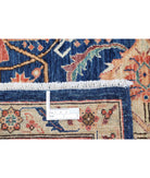 Ariana 6'0'' X 9'1'' Hand-Knotted Wool Rug 6'0'' x 9'1'' (180 X 273) / Blue / Rust